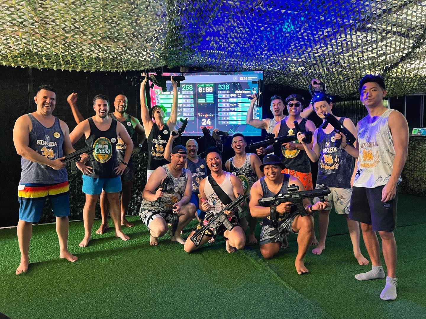 Staff Party Laser Tag Phuket 4