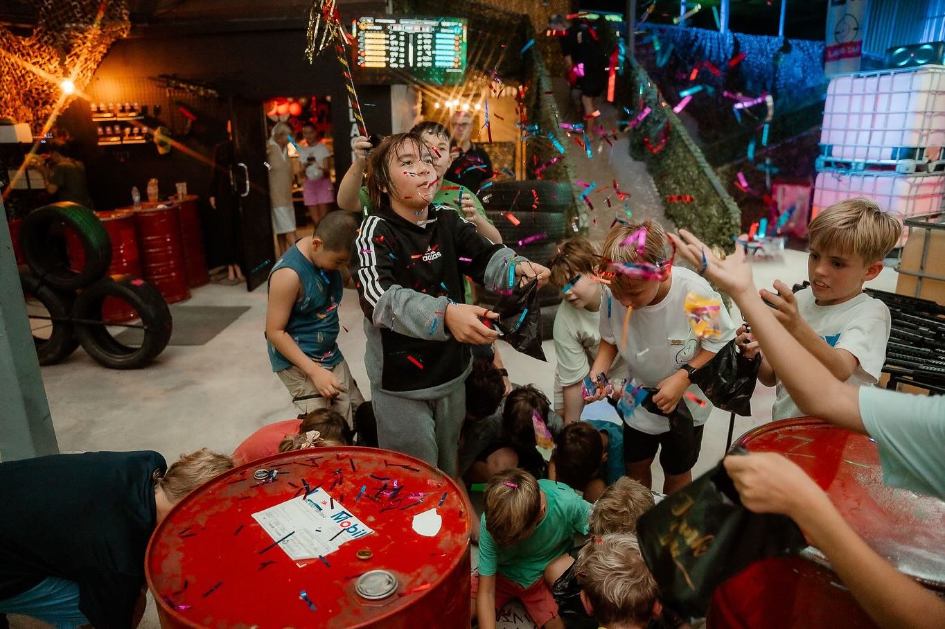 pinjata laser tag phuket birthday party